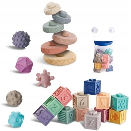 Lean Toys Edukacinės kaladėlės 27 vnt.