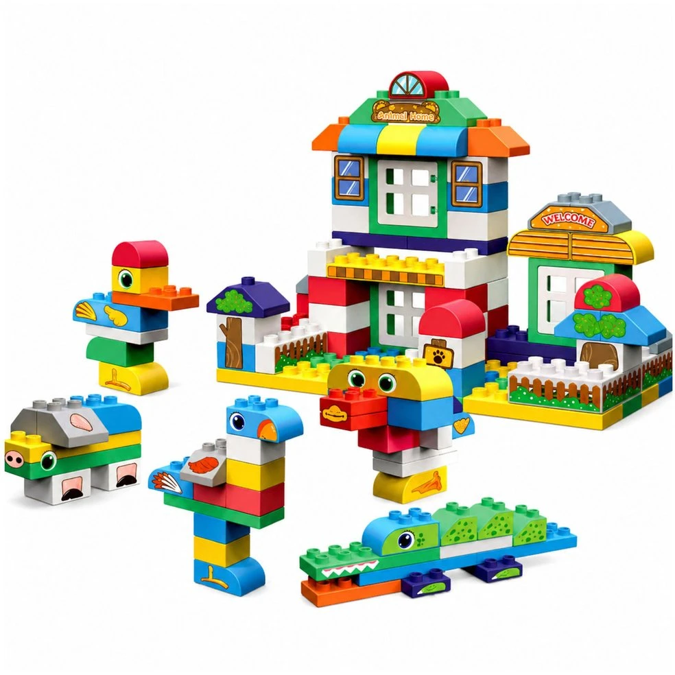 Lean Toys Kaladėlės 151 vnt.