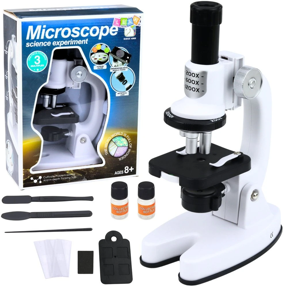 Lean Toys Mikroskopas 1200x