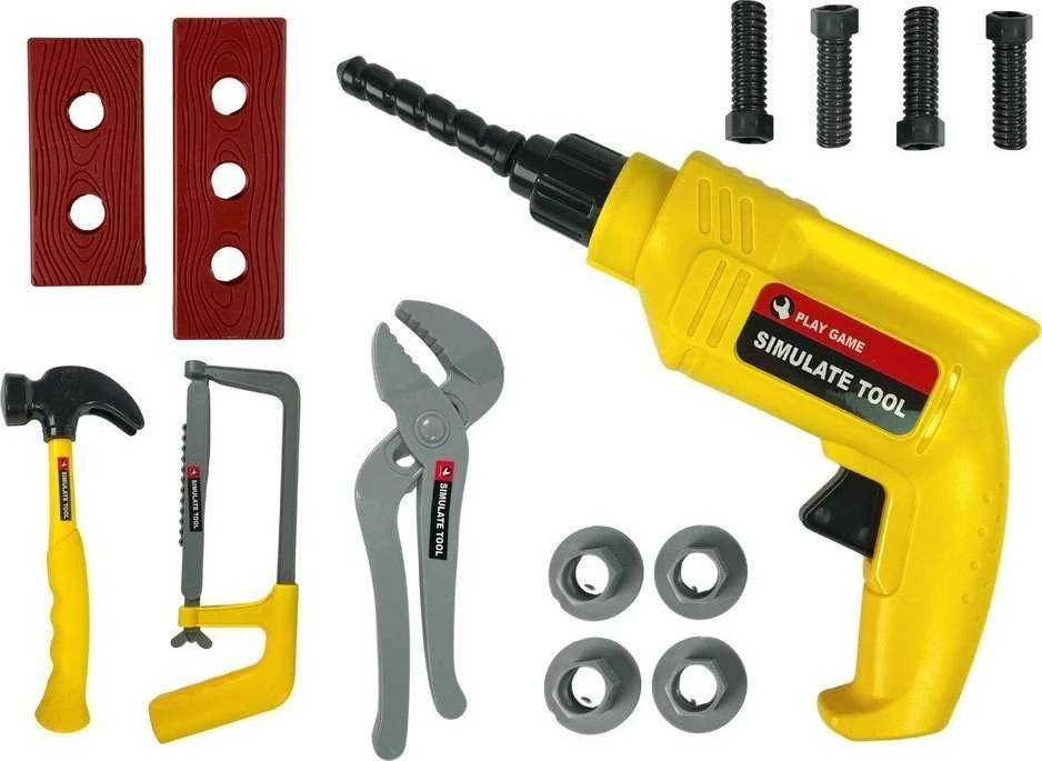 Lean Toys Žaislinių įrankių rinkinys vaikams nuo 3 metų