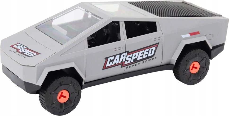 Lean Toys Modernus pilkas automobilio rinkinys su atsuktuvu