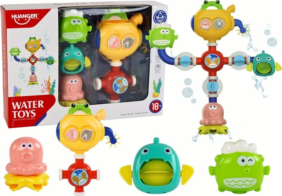 Zabawka Vandens žaislas voniai - robotas su siurbtukais