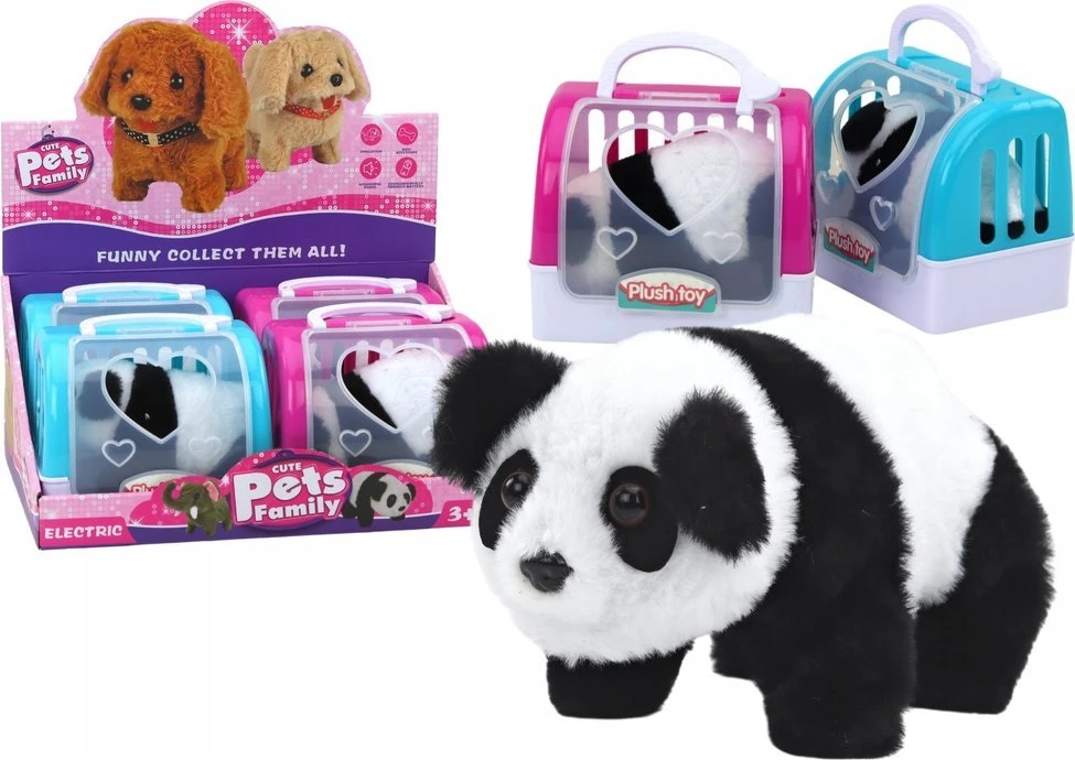 Interaktyvi pliušinė panda