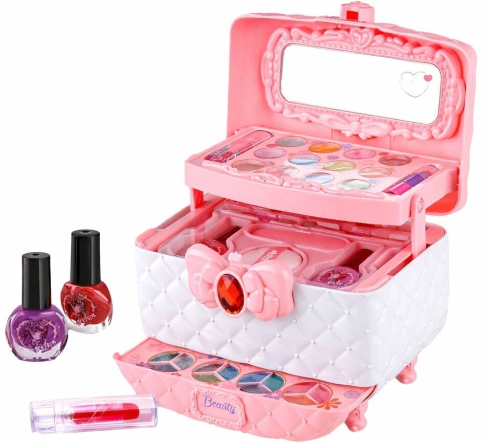 Lean Toys Kosmetinė rožinė 10 vnt.