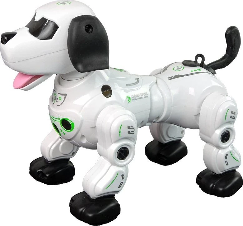 Lean Cars Interaktyvus žaislinis šuo Robot Doggy, 25 cm