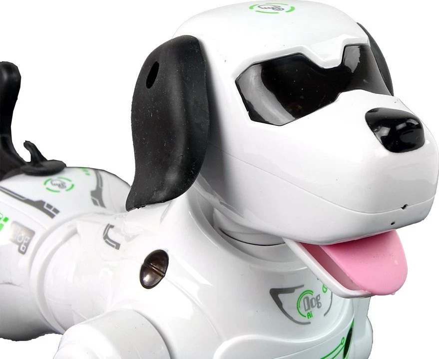 Lean Cars Interaktyvus žaislinis šuo Robot Doggy, 25 cm