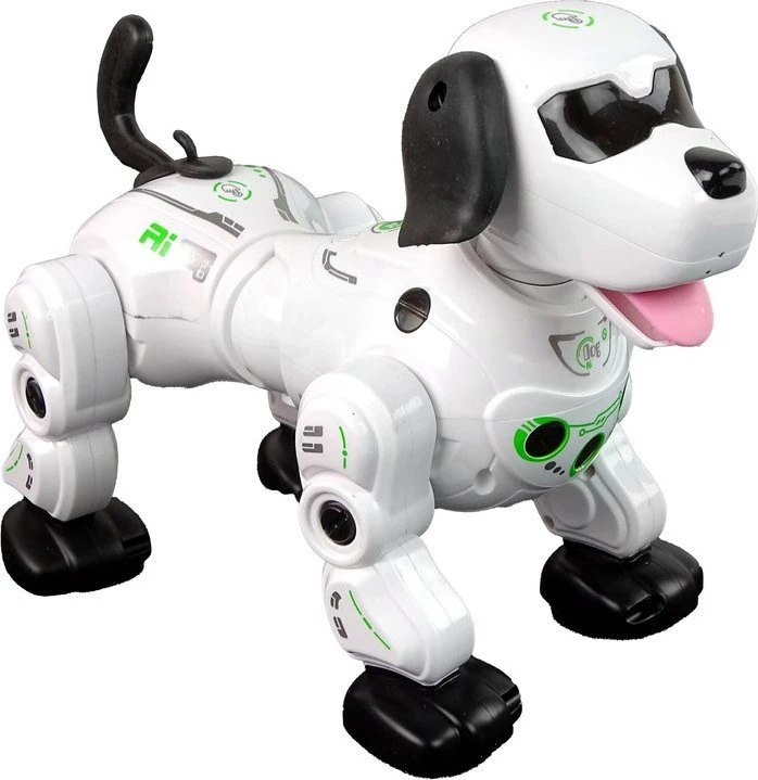 Lean Cars Interaktyvus žaislinis šuo Robot Doggy, 25 cm