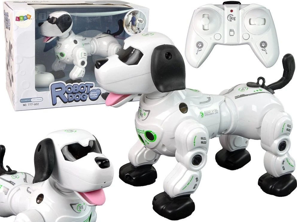 Lean Cars Interaktyvus žaislinis šuo Robot Doggy, 25 cm