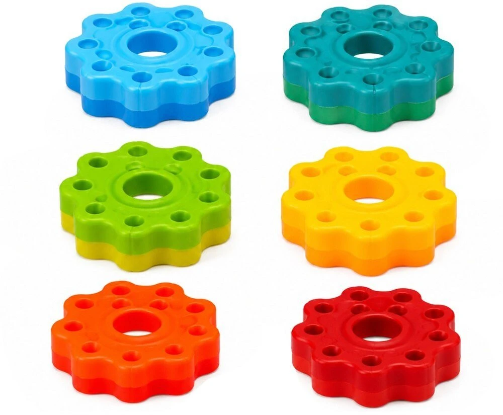 Dėlionė Lean Toys Piramidė 36 cm 6 vnt.
