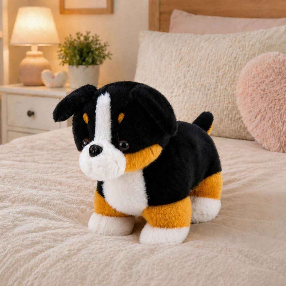 Lean Toys Berno zenenhundo pliušinis žaislas, 30 cm