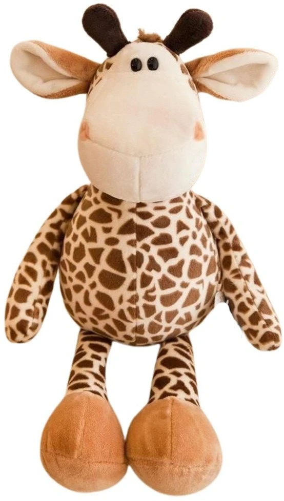 Lean Toys Pliušinis žaislas - žirafa, 25 cm aprašymas - Prekės nuotrauka