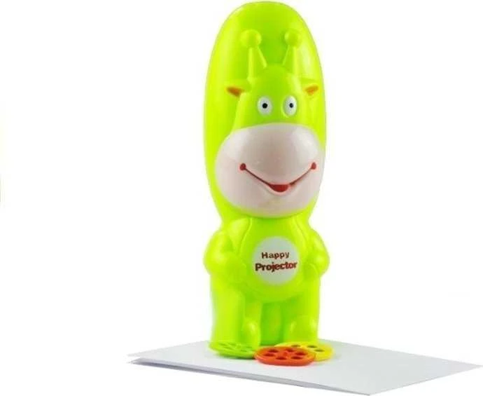 Lean Toys „LeanToys“ projektorius „Žirafa“ projektorius + užrašų knygelė + vandens žymekliai