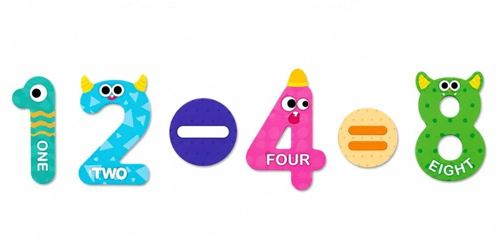 Lean Toys Magnetinė dėlionė 26 vnt.