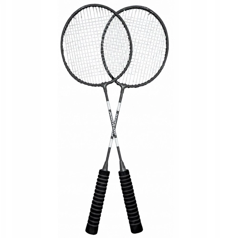 Lean Toys Badmintono rinkinys 2 raketės 3 plunksnelės