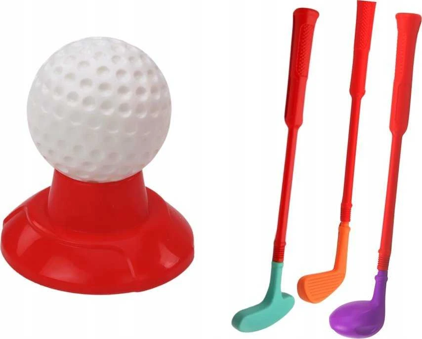 Vaikiškas Mini Golfo rinkinys vežimėlyje Lean Toys