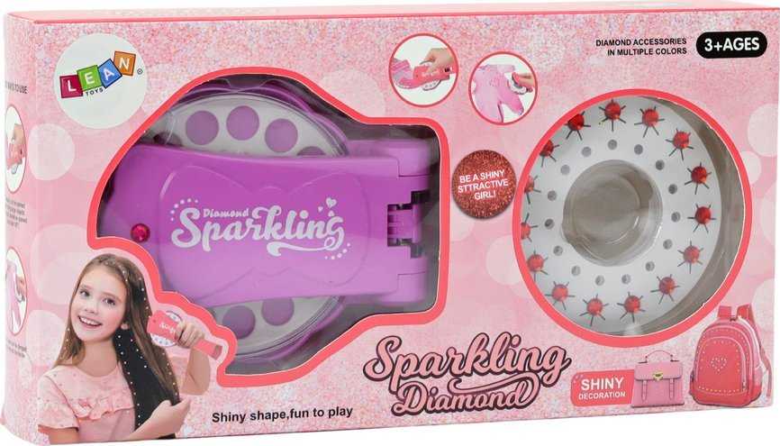 Lean Toys „Deimantų žibėjimo“ plaukų papuošalų rinkinys