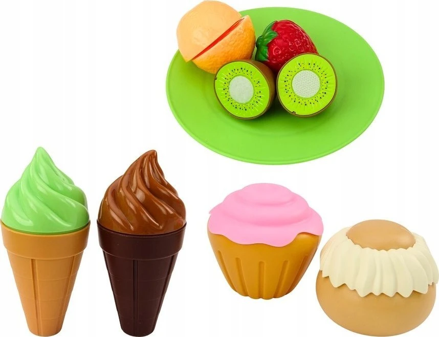 Lean Toys Žaislinis maistas ir įrankiai LeanToys