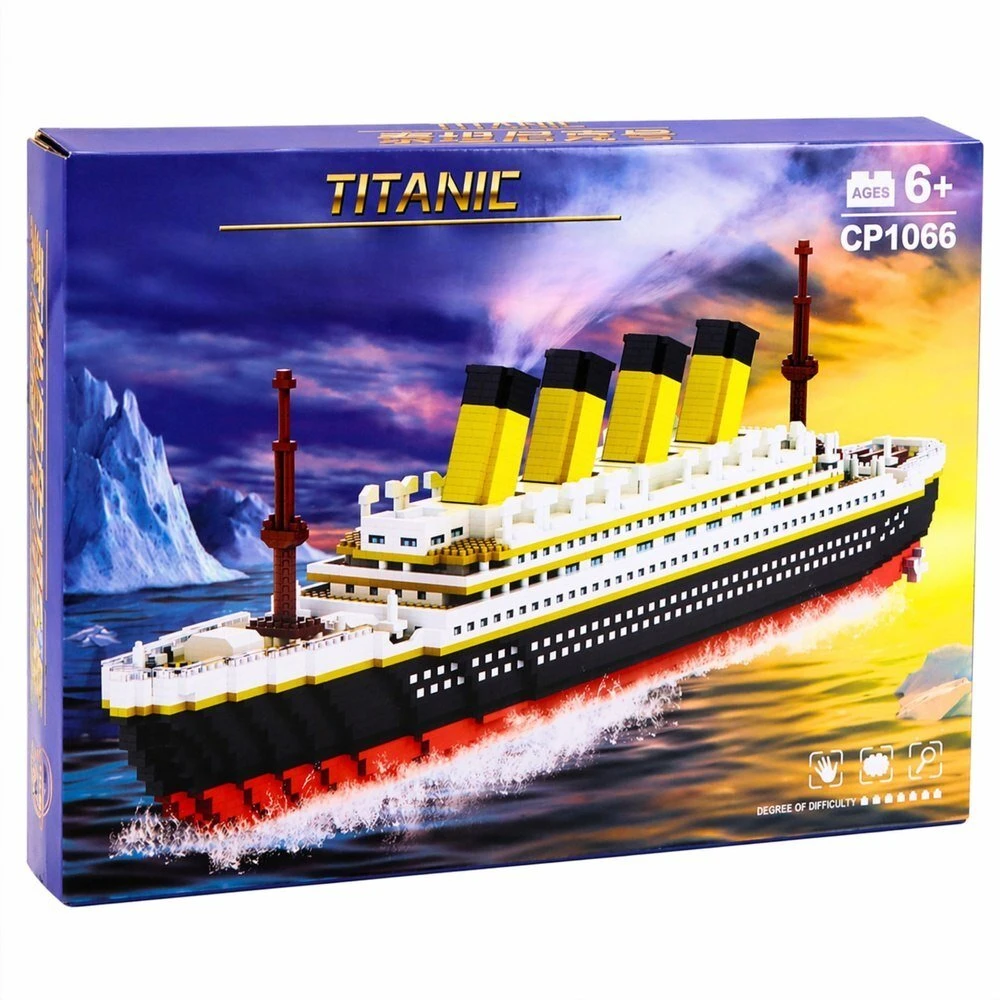 Lean Toys Titaniko modelis 60 cm 3327 vnt.
