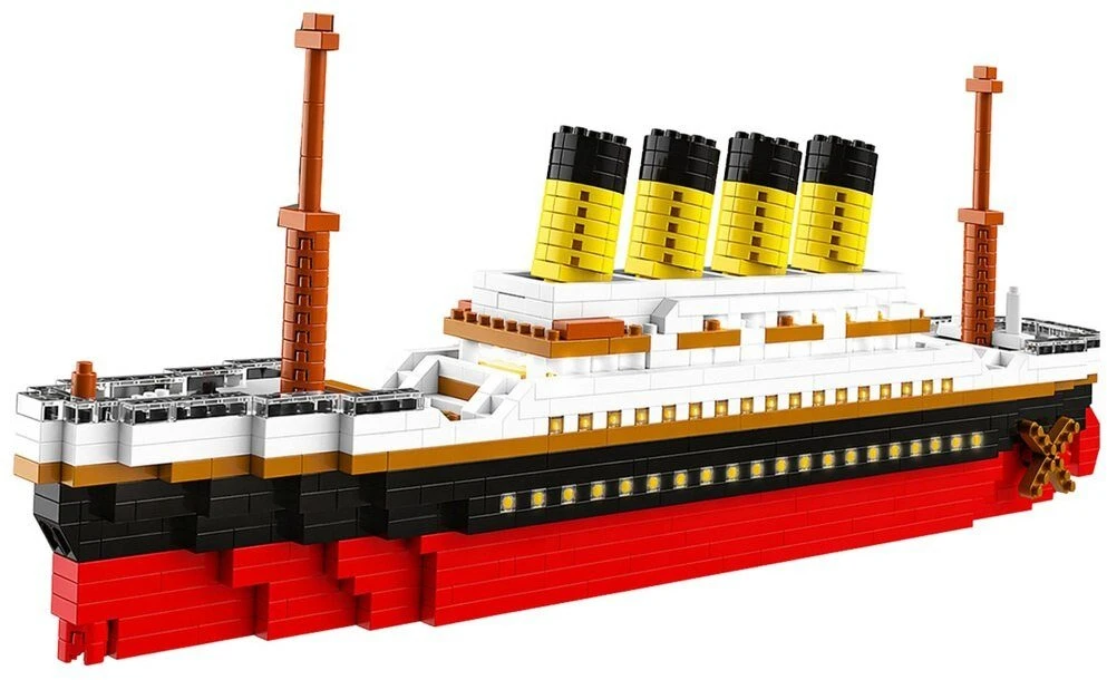 Lean Toys Titaniko modelis 60 cm 3327 vnt.