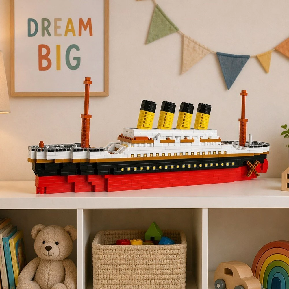 Lean Toys Titaniko modelis 60 cm 3327 vnt.