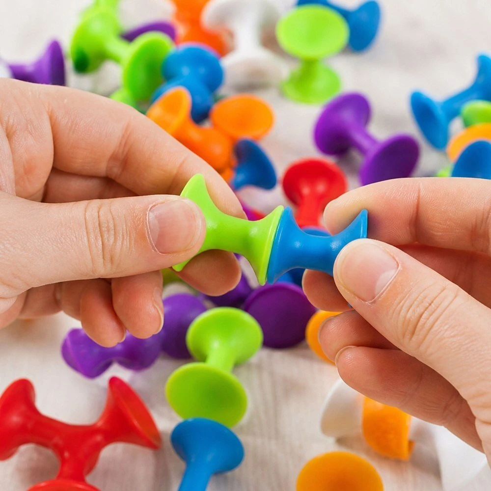 Lean Toys Statybiniai blokeliai spalvoti