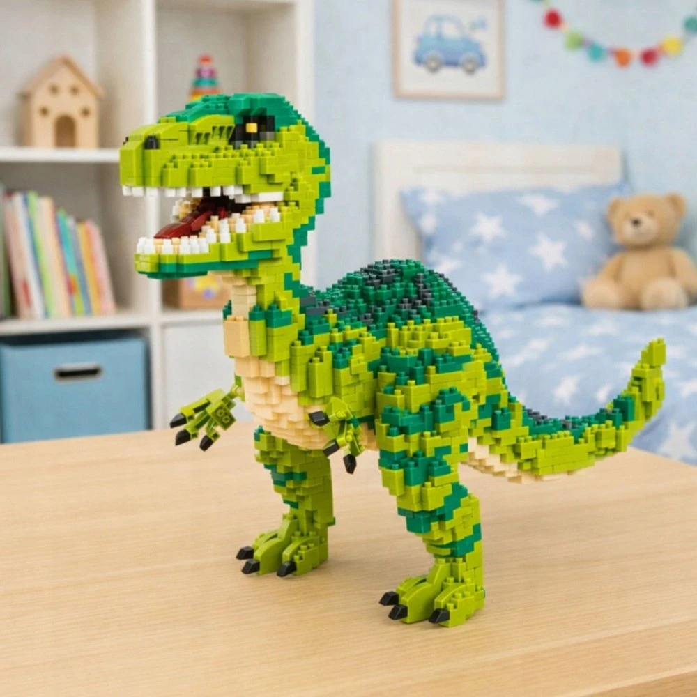 Lean Toys Konstravimo rinkinys Velociraptor 1457 vnt.