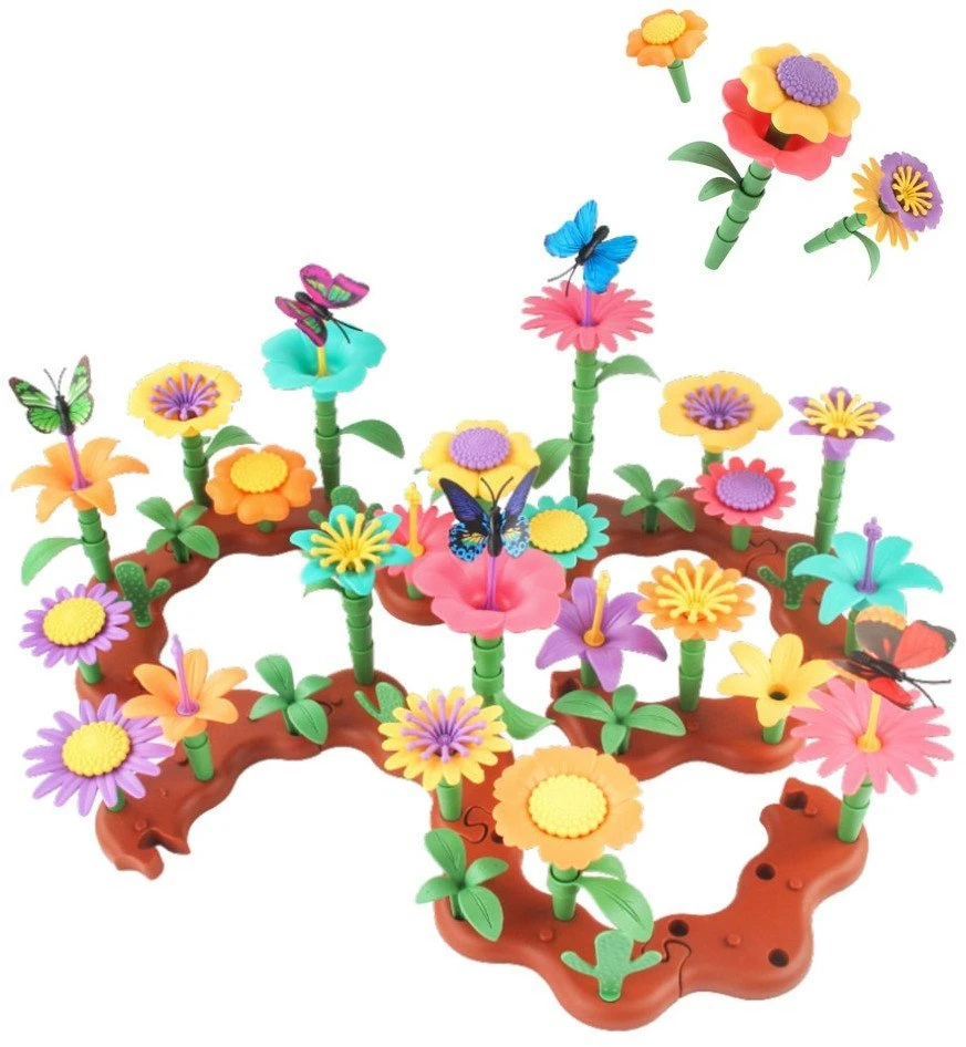 Lean Toys Konstruktorius vaikams „Creative Garden“ 198 vnt.