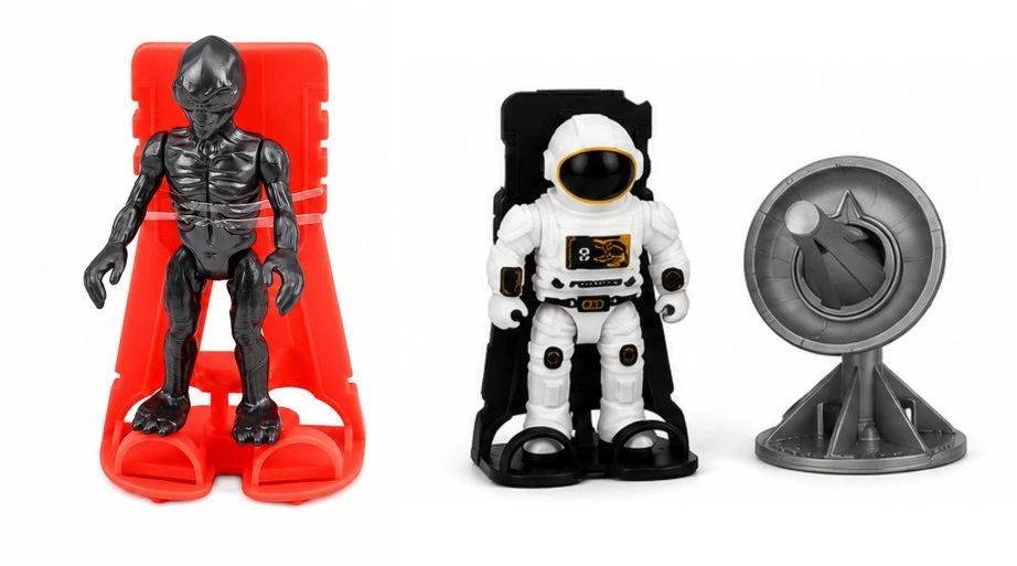Zestaw Rinkinys Erdvėlaivio NSO tyrimų transporto priemonės palydovų astronautų rinkinys