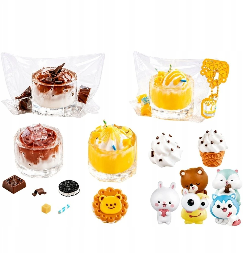 Lean Toys Kūrybinis „squishy“ rinkinys saldumynams ir gėrimams