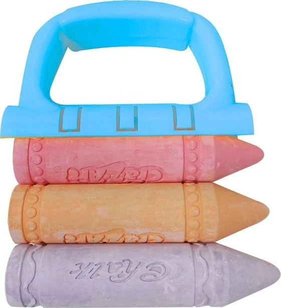 Lean Toys Kreidelių Rinkinys su Rankena, 3 vnt.