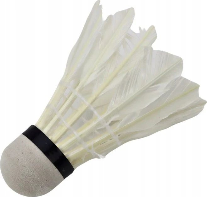 Lean Toys Badmintono skrajukai Shuttlecocks, 3 vnt, balti