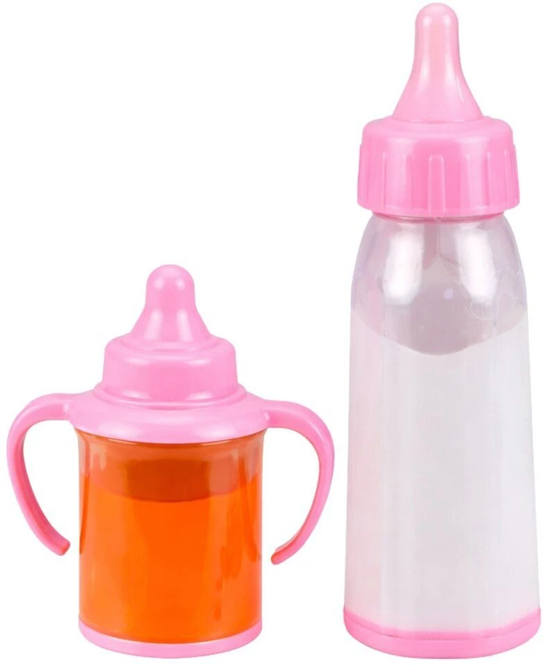 Lean Toys Lėlių buteliukai ir čiulptukas 3 vnt.