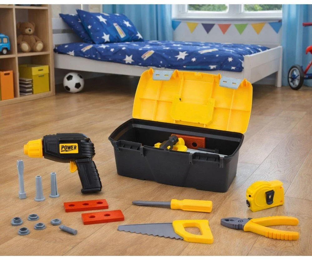 Lean Toys Įrankių rinkinys dėžėje 23 vnt.