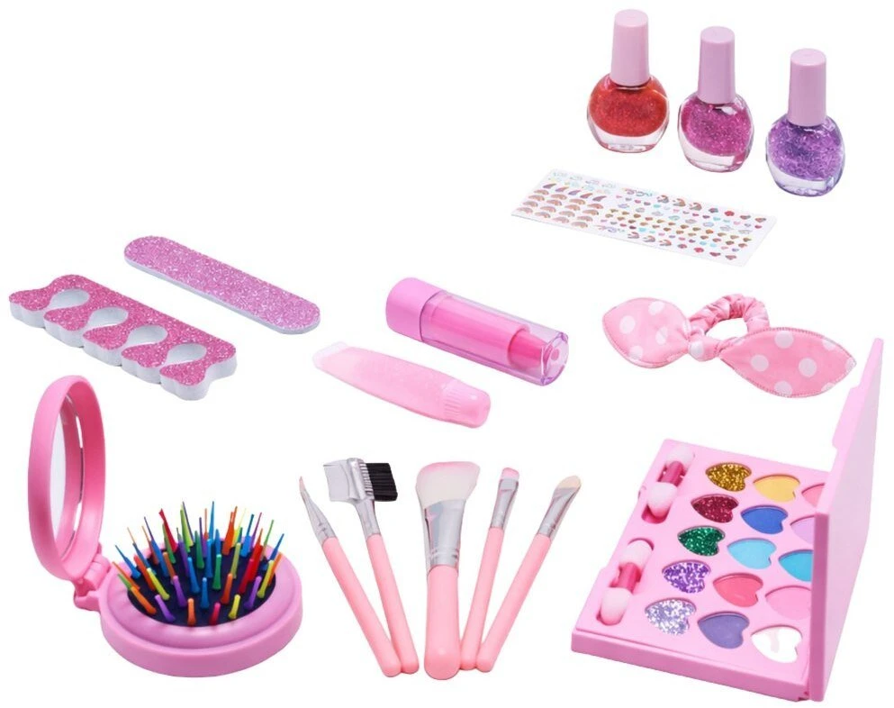 Lean Toys Kosmetinė rožinė
