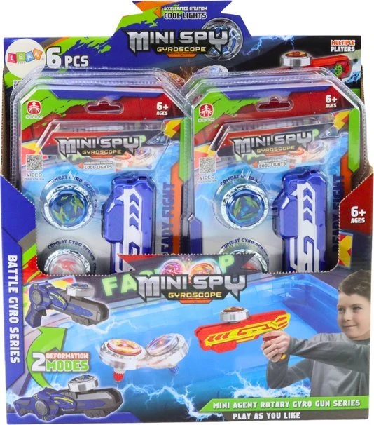 Lean Toys Mėlynas disko šaudyklės rinkinys su metaliniais diskais