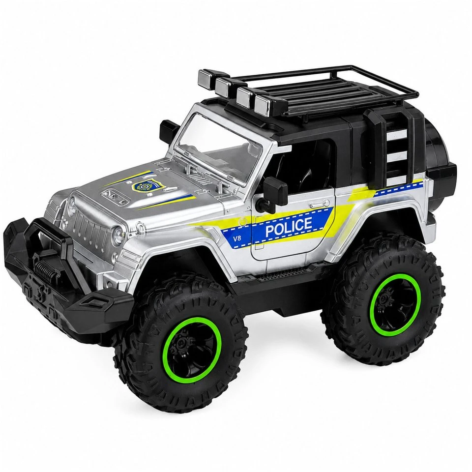 Zestaw Policijos automobilis su priekaba