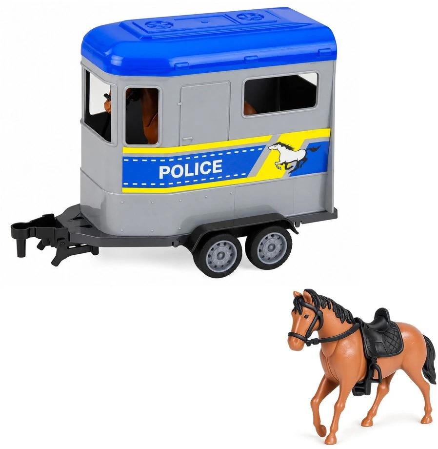 Zestaw Policijos automobilis su priekaba