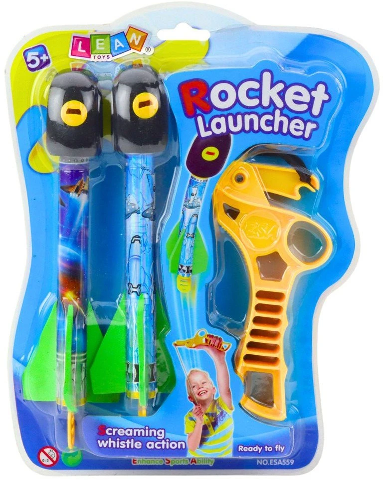 Lean Toys Vaikiškas šaudyklės rinkinys su raketomis "Kosmosas"