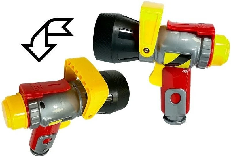 Lean Toys Gaisrininko žaislų rinkinys su šalmu ir gesintuvu