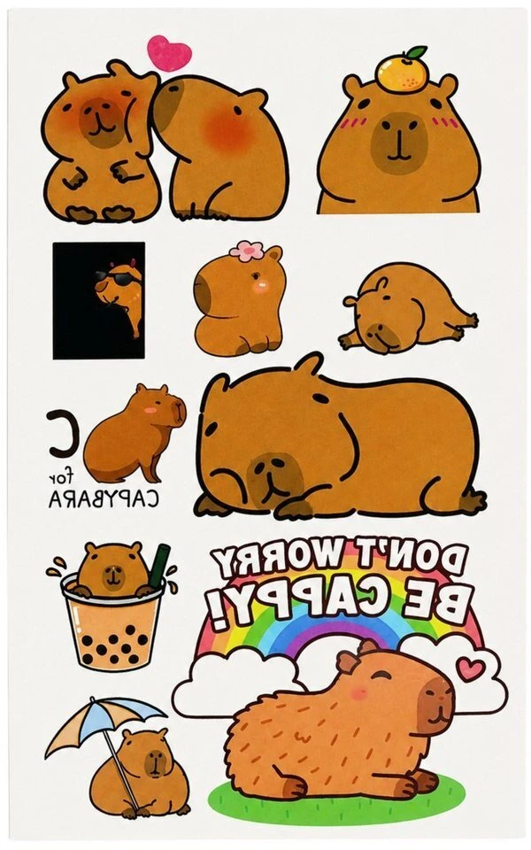 Lean Toys Laikinos tatuiruotės 10 lapelių