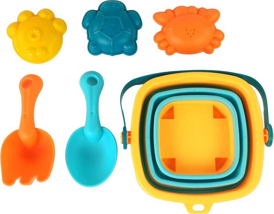 Smėlio žaislų rinkinys Lean Toys, 5d.