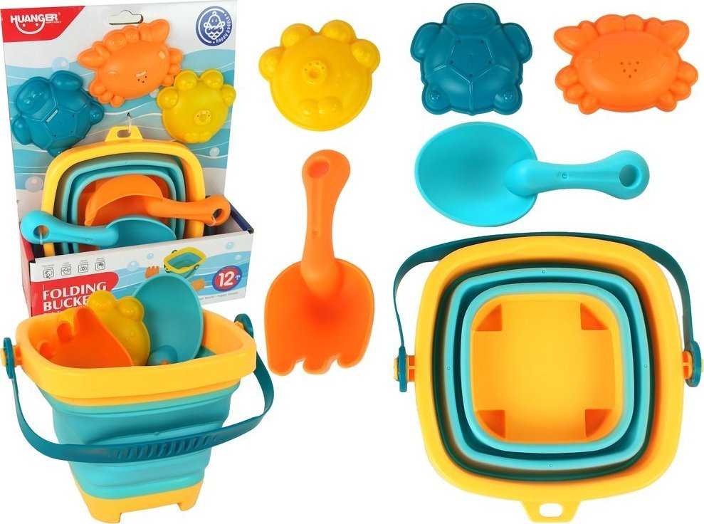 Smėlio žaislų rinkinys Lean Toys, 5d.
