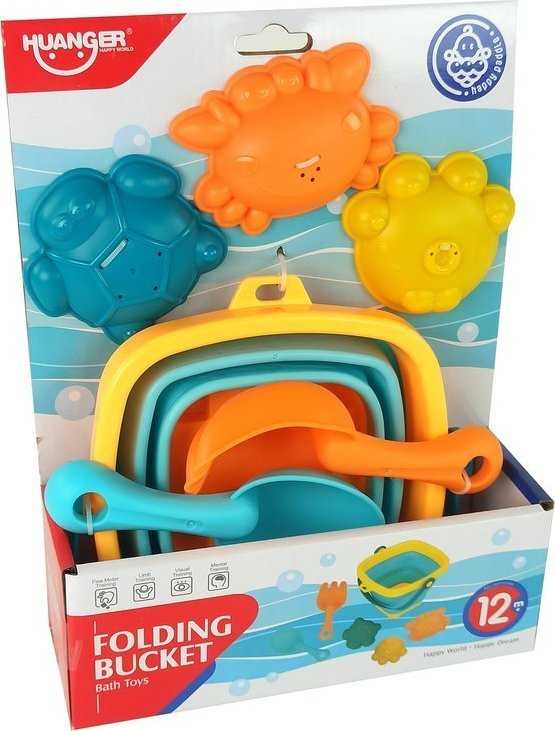 Smėlio žaislų rinkinys Lean Toys, 5d.