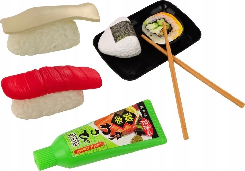 Lean Toys Žaislinių suši rinkinys vaikams, 24 dalys