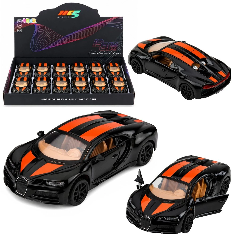 Lean Toys Metalo sportinis automobilis 1:32