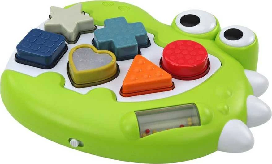 Sorter Dinozauras rūšiuoklis Lean Toys su sensoriniais efektais ir melodijomis