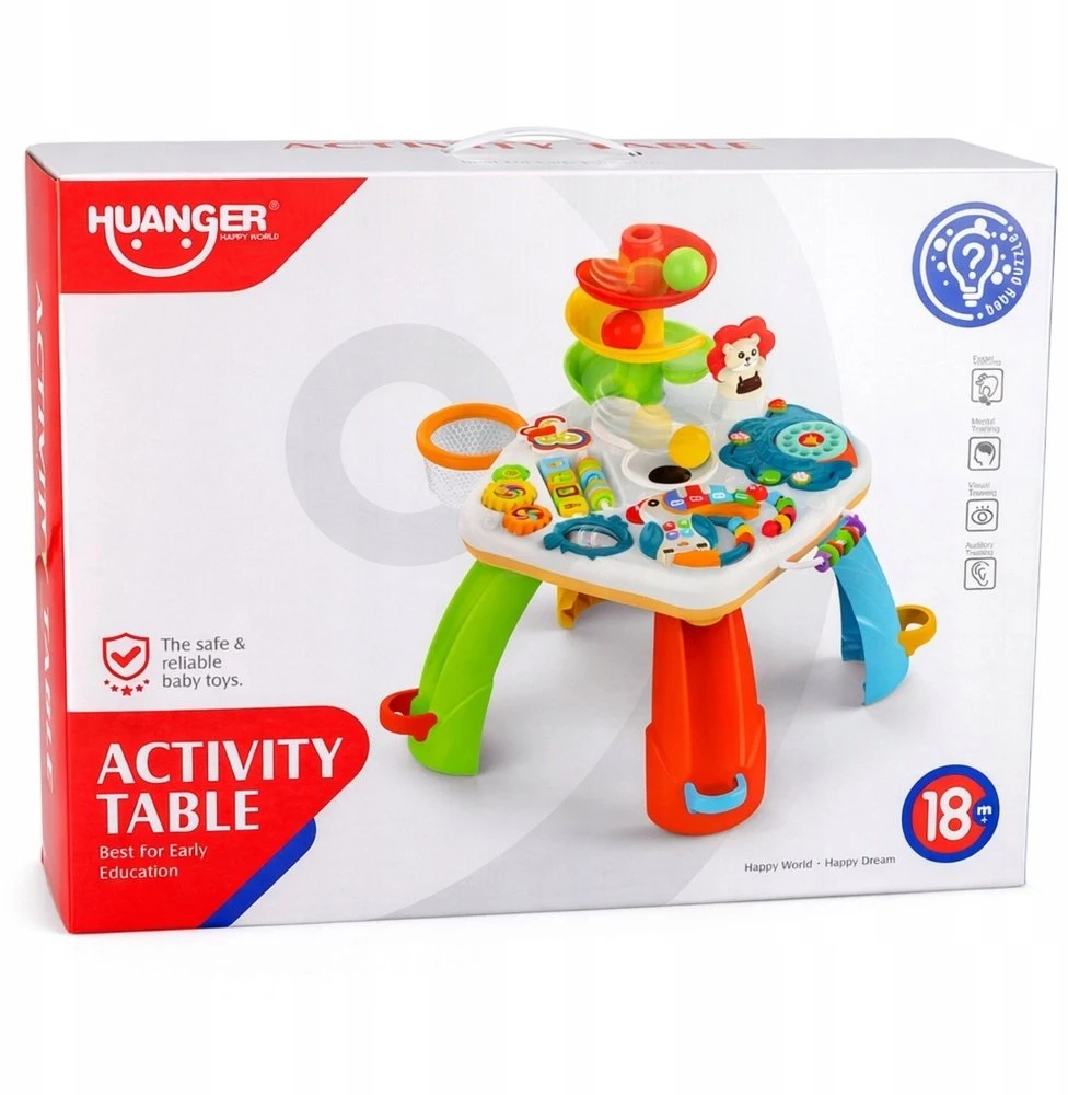 Lean Toys Mokomasis stalas 54 × 46 cm