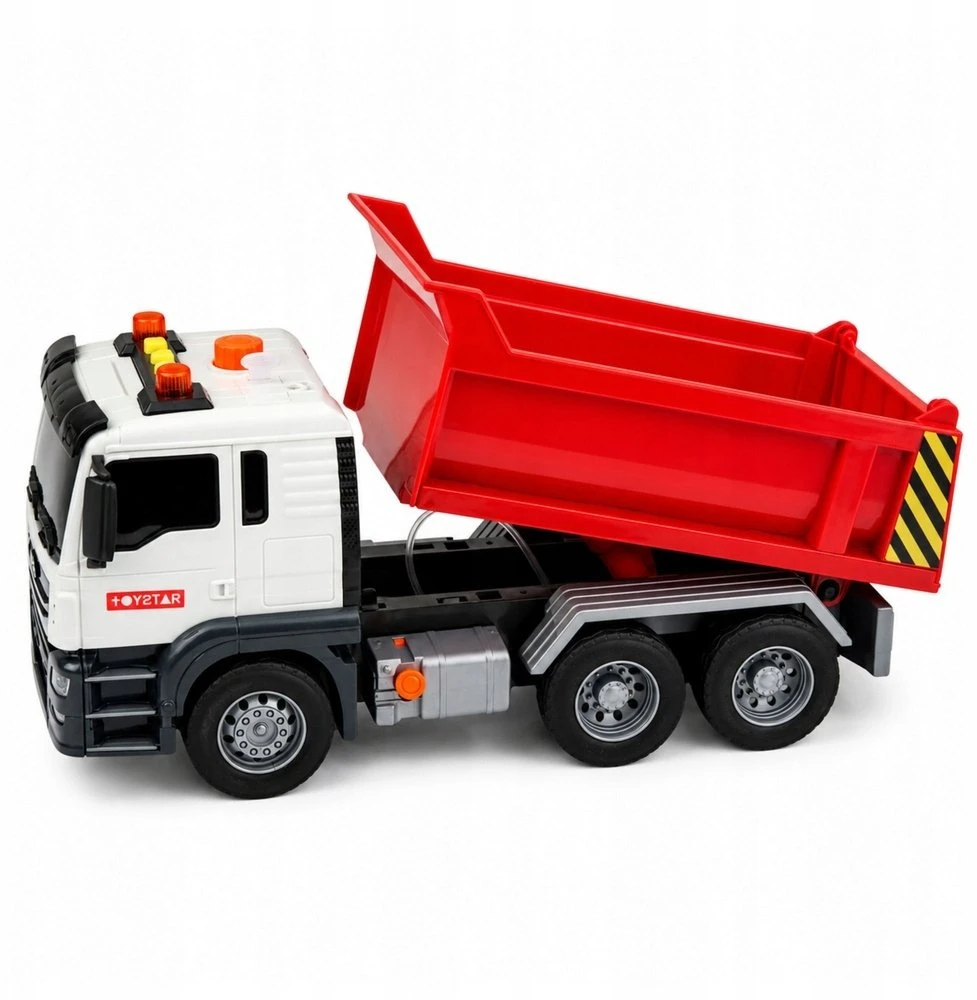 Lean Toys Savivartis baltai-raudonas