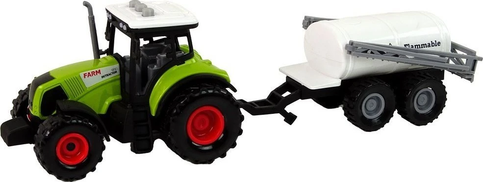 Traktorius su priekaba Lean Toys