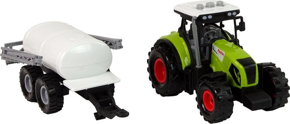 Traktorius su priekaba Lean Toys